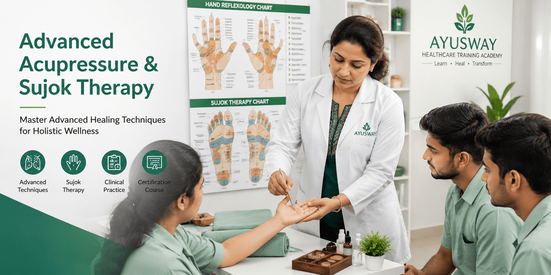 Advanced Acupressure & Sujok Therapy